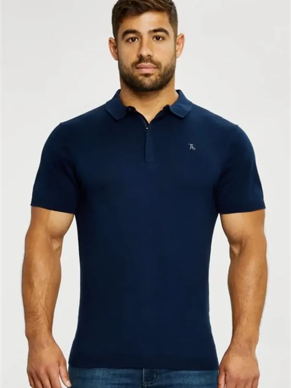 Muscle fit polo shirt